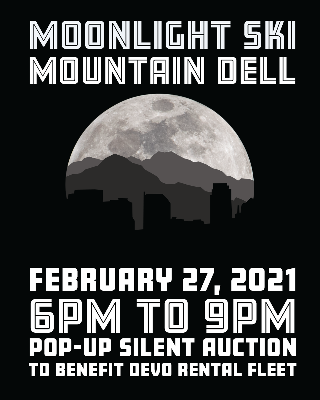 MOONLIGHT SKI FEBRUARY 27 The Utah Nordic Alliance