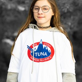 TUNA Short-Sleeved Logo Tech Tee